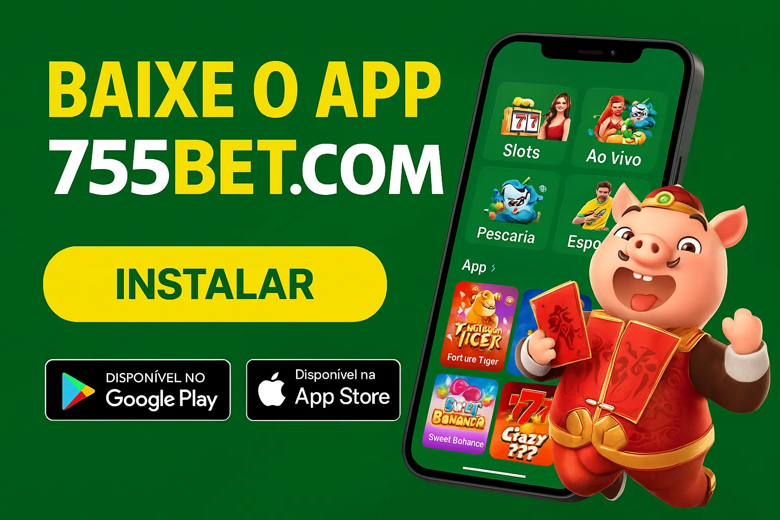 Baixar o 755BET.COM Cassino App