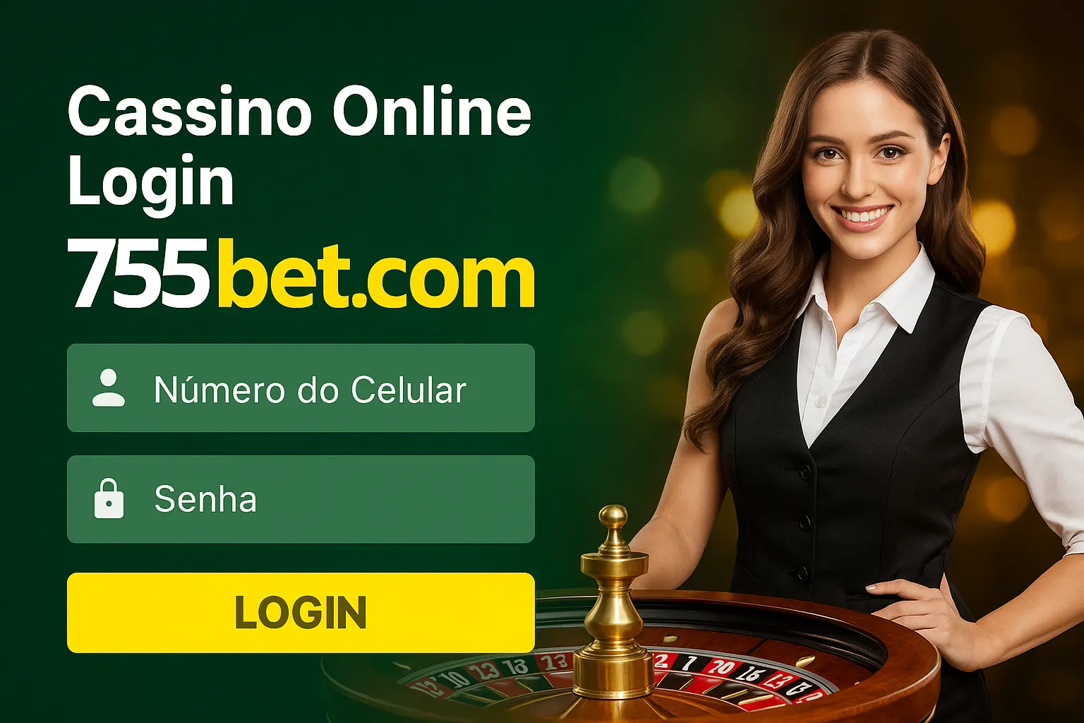 Criar uma nova Conta no plataforma 755BET.COM